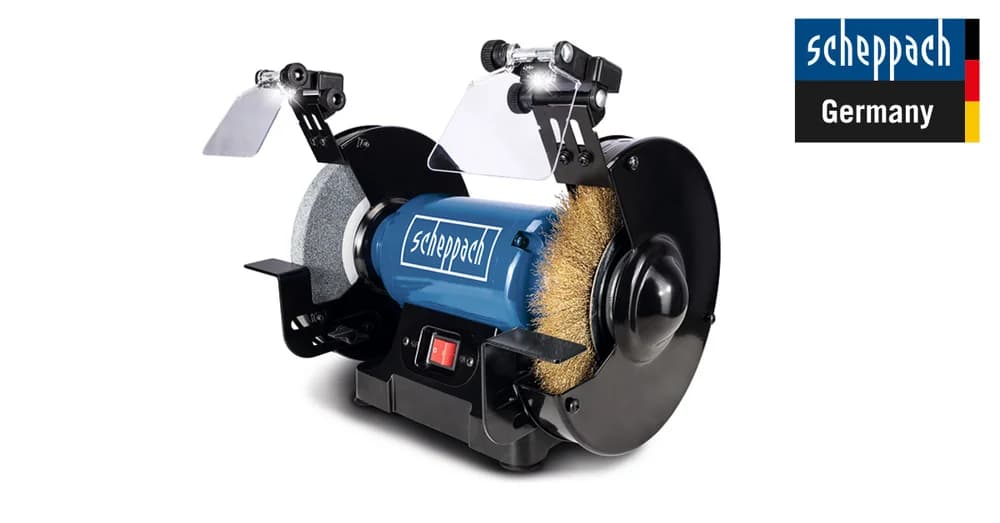 Scheppach SM200LB Tel Fırçalı Taş Motoru