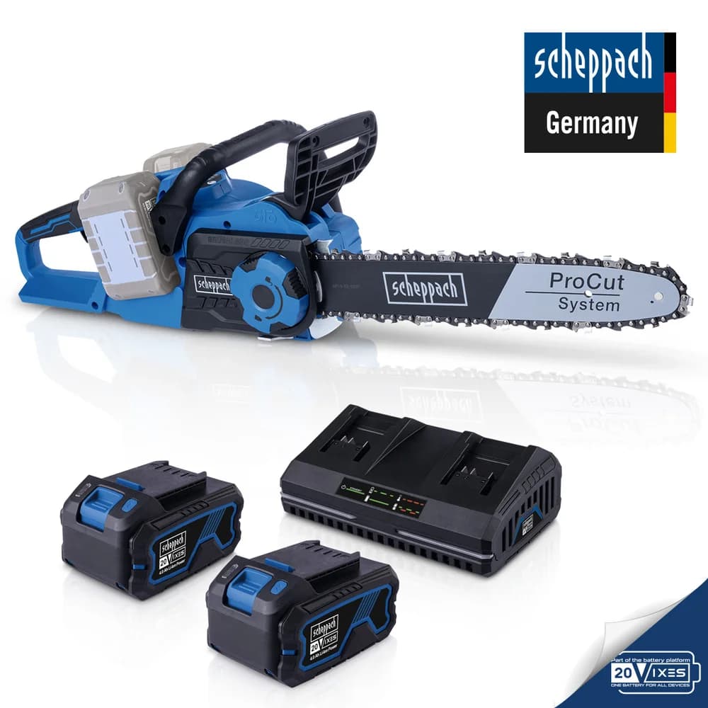 Scheppach BC-CS355DUO-X-SET XL2 Akülü Ağaç Kesme M