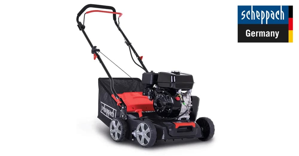 Scheppach SC55P Benzinli Çim Havalandırma Makinesi