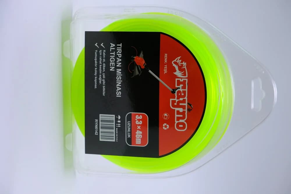 Rayno RYN10405 Altıgen Tırpan Misinası 3.3MMX46M
