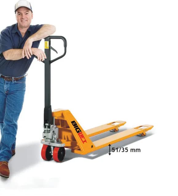 Biglift RM-AC-LOW-51MM Alçak Şase Transpalet