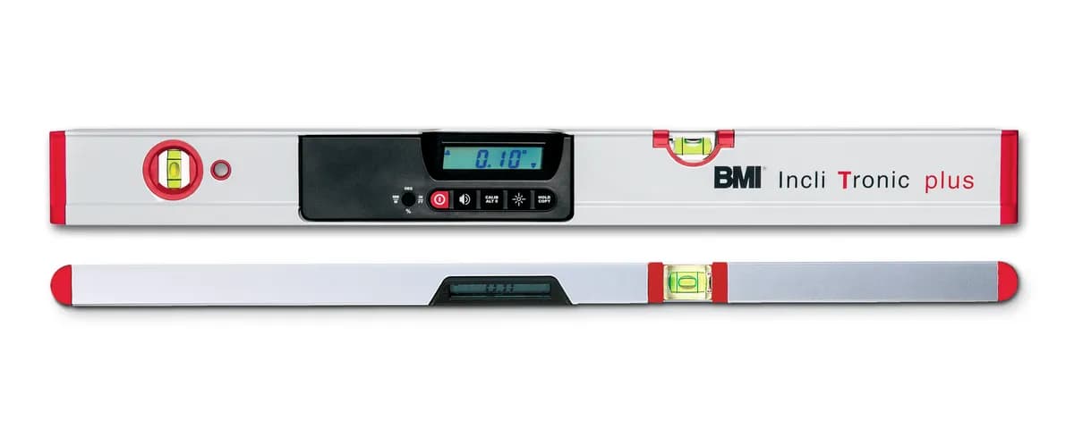 BMI 601120 Inclitronic Dijital Eğim Ölçerli Su Terazisi 120 Cm