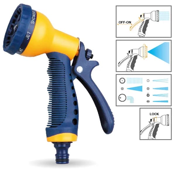 Daye DY2077 7 Fonksiyonlu Sprey Tabancası