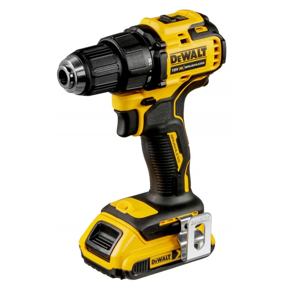 DeWalt DCD708D2T 18V 1.5Ah Kompakt Kömürsüz Akülü Darbesiz Matkap