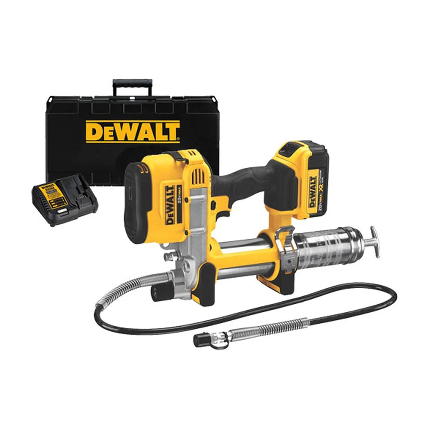 DeWalt DCGG571M1 18V 4.0Ah Li-Ion Kömürsüz Gres Tabancası