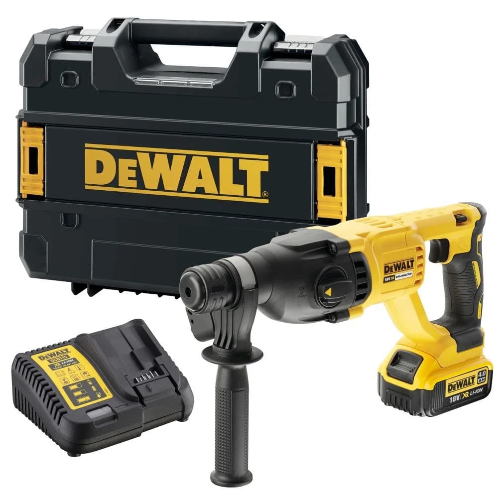 DeWalt DCH133M1 18V 4.0Ah Li-Ion 2,6J Şarjlı Kömürsüz SDS-Plus Kırıcı Delici Pnömatik Matkap