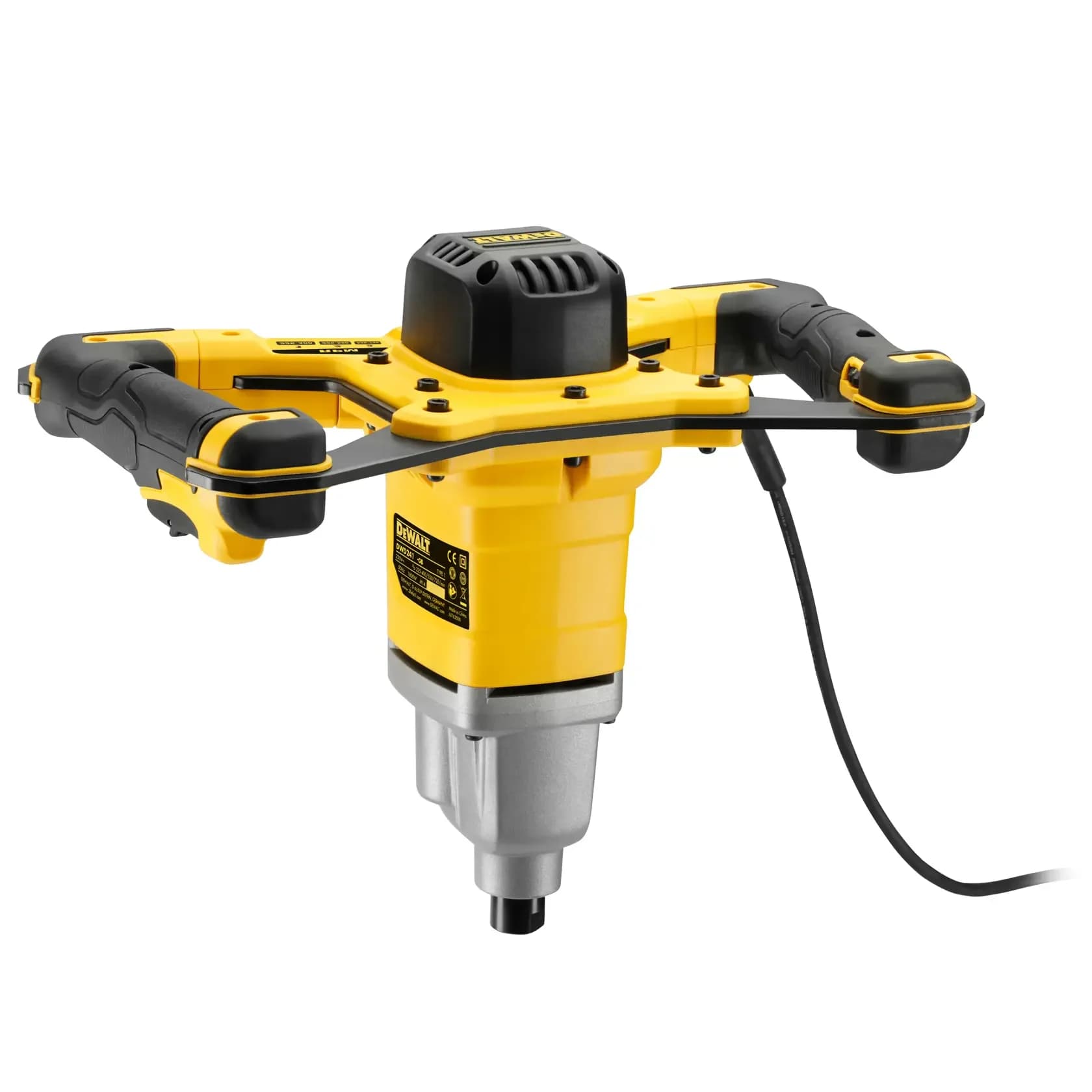 DeWalt DWD241 1800W , M14 Gr, 3V Tes, 6.3Kg , 225-400,550,725 Dev/dak, Çift Kollu Karıştırıcı