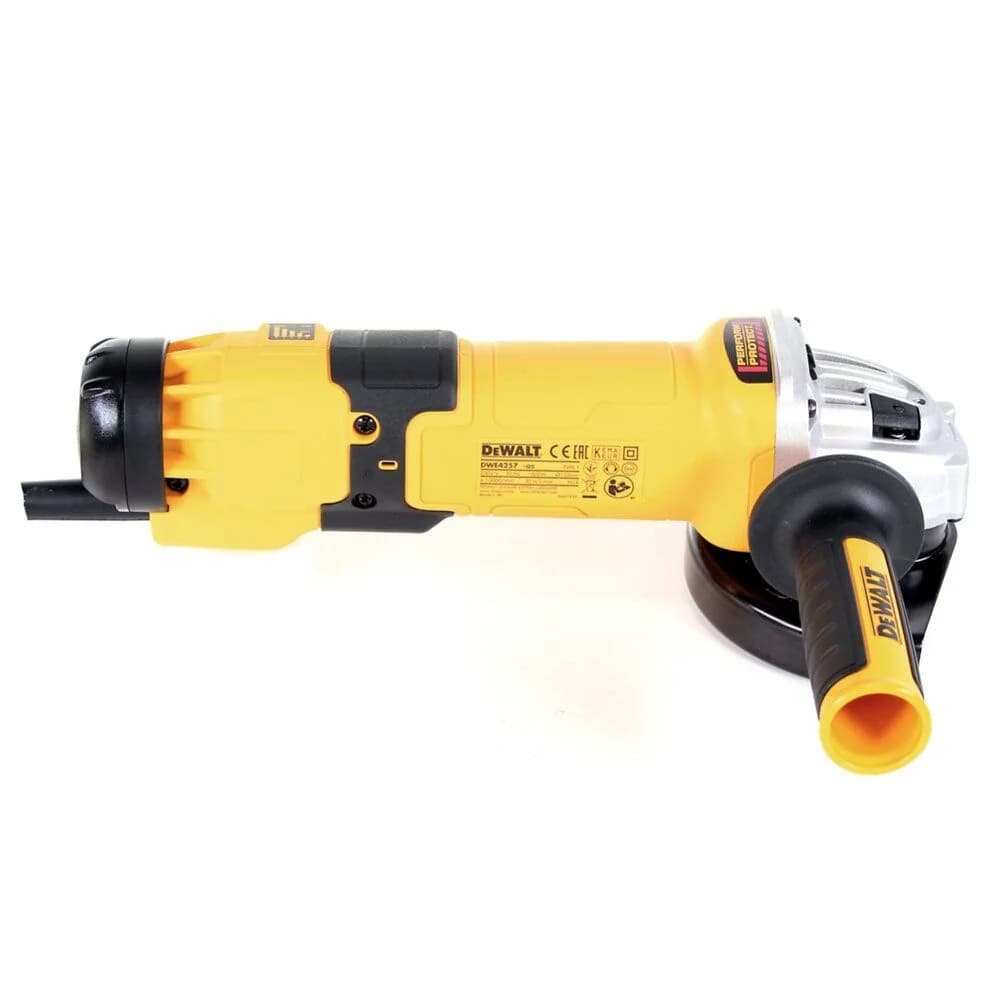 DeWalt DWE4257 1500W 125mm No-volt Avuç Taşlama