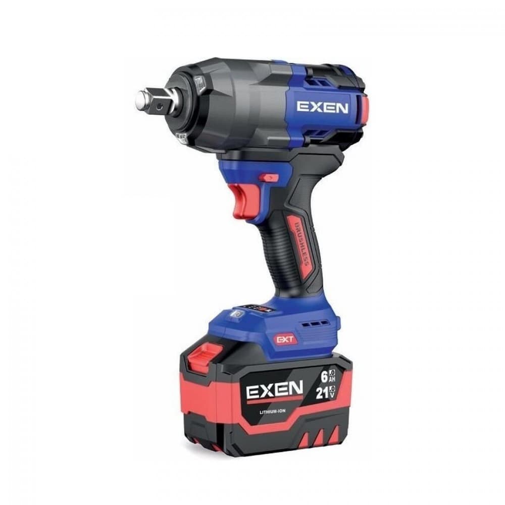 EXEN EN 286 SM - 21V 6Ah 1/2''Soket 1000N.m Kömürsüz Şarjlı Somun Sökme