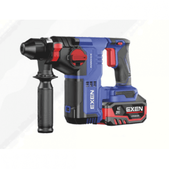 EXEN EN 424 PM - 21V 4Ah 24mm 3.0J Kömürsüz Şarjlı Kırıcı-Delici Matkap