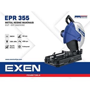 EXEN EPR 3000 RD - 305mm 1800W Elektrikli Radyal Üstten Kesim Gönye Kesme Makinası