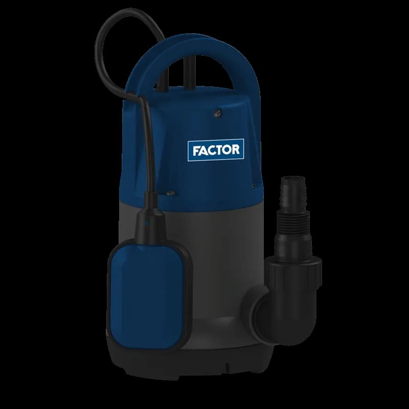 Factor CS550P-N 550W Plastik Gövdeli Temiz Su Drenaj Pompası