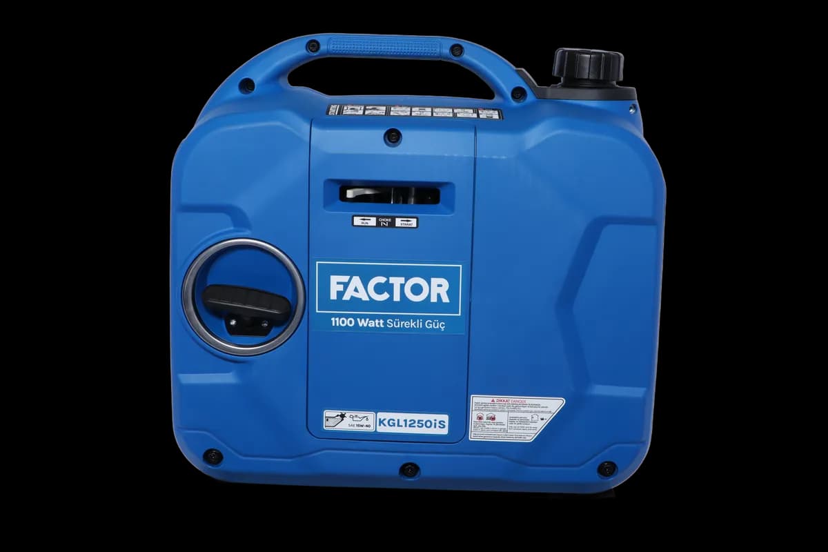 Factor FACKGL1250IS İnverterli Benzinli Jeneratör 1.2 Kw Çanta Tip