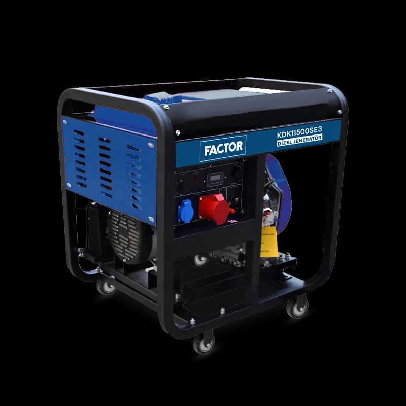 Factor KDK11500SE3 11 Kva Dizel Jeneratör Trifaze