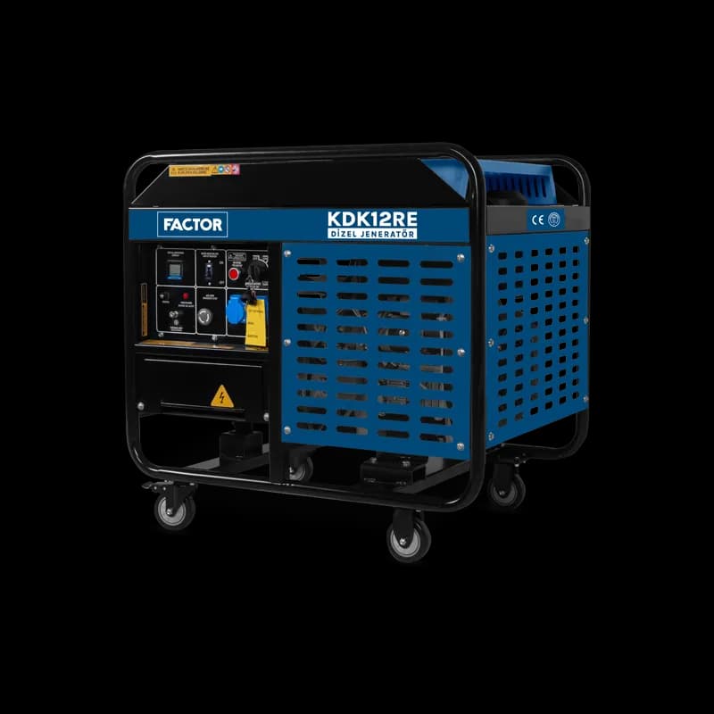Factor KDK12RE 12 Kva Dizel Su Soğutmalı Jeneratör