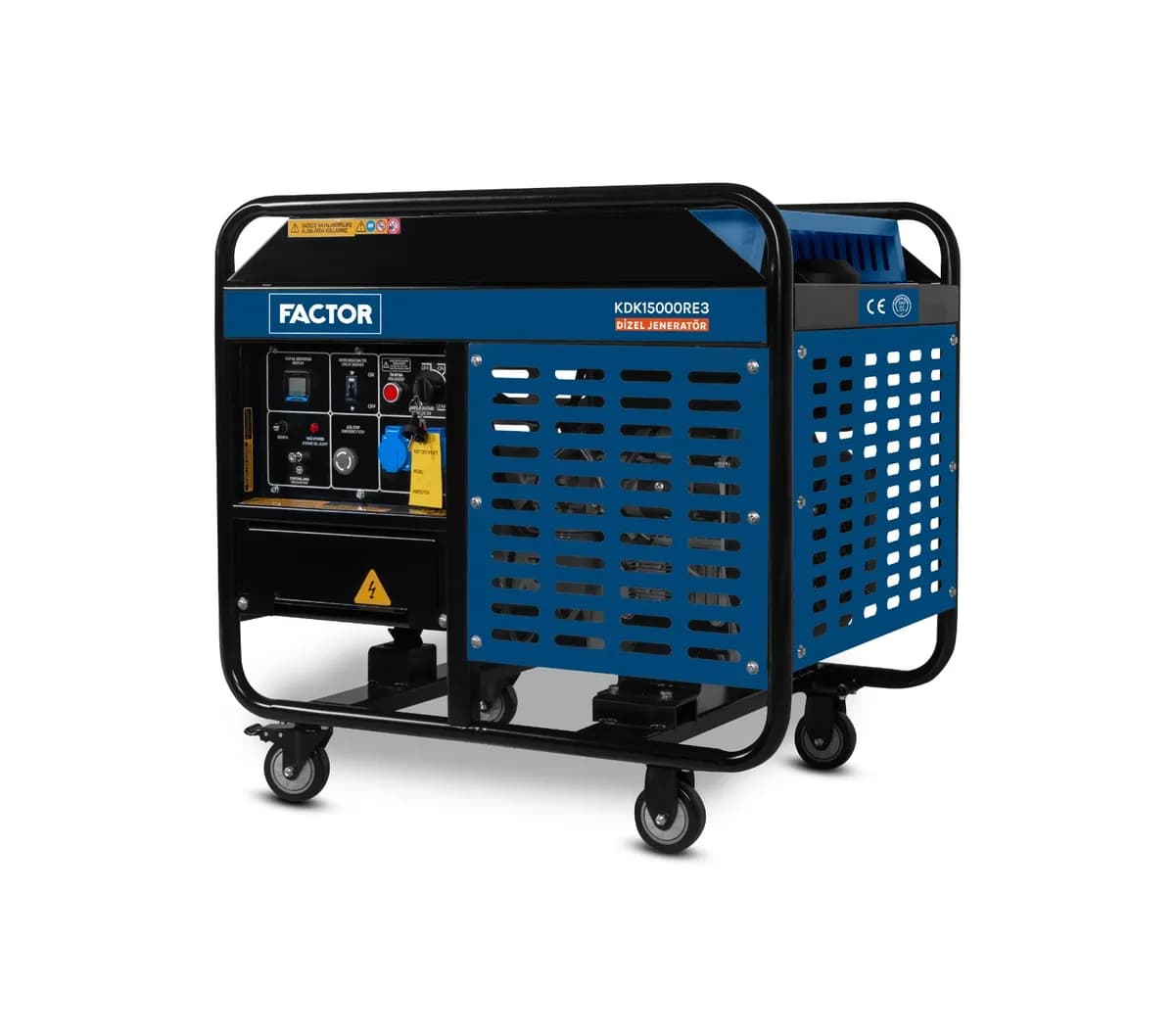 Factor KDK15000RE3 Dizel Jeneratör 15 Kva Trifaze