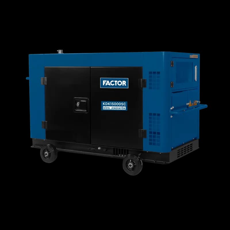 Factor KDK15000SC 15 Kva Dizel Kabinli Jeneratör