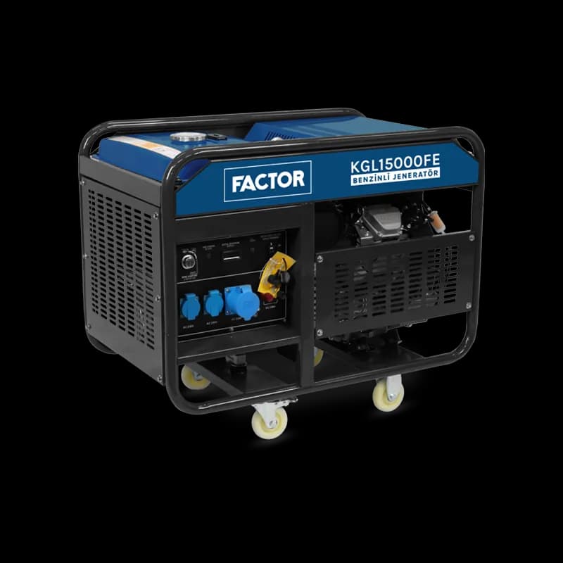 Factor KGL15000FE Benzinli Jeneratör 15 Kva Monofaze thumbnail 2