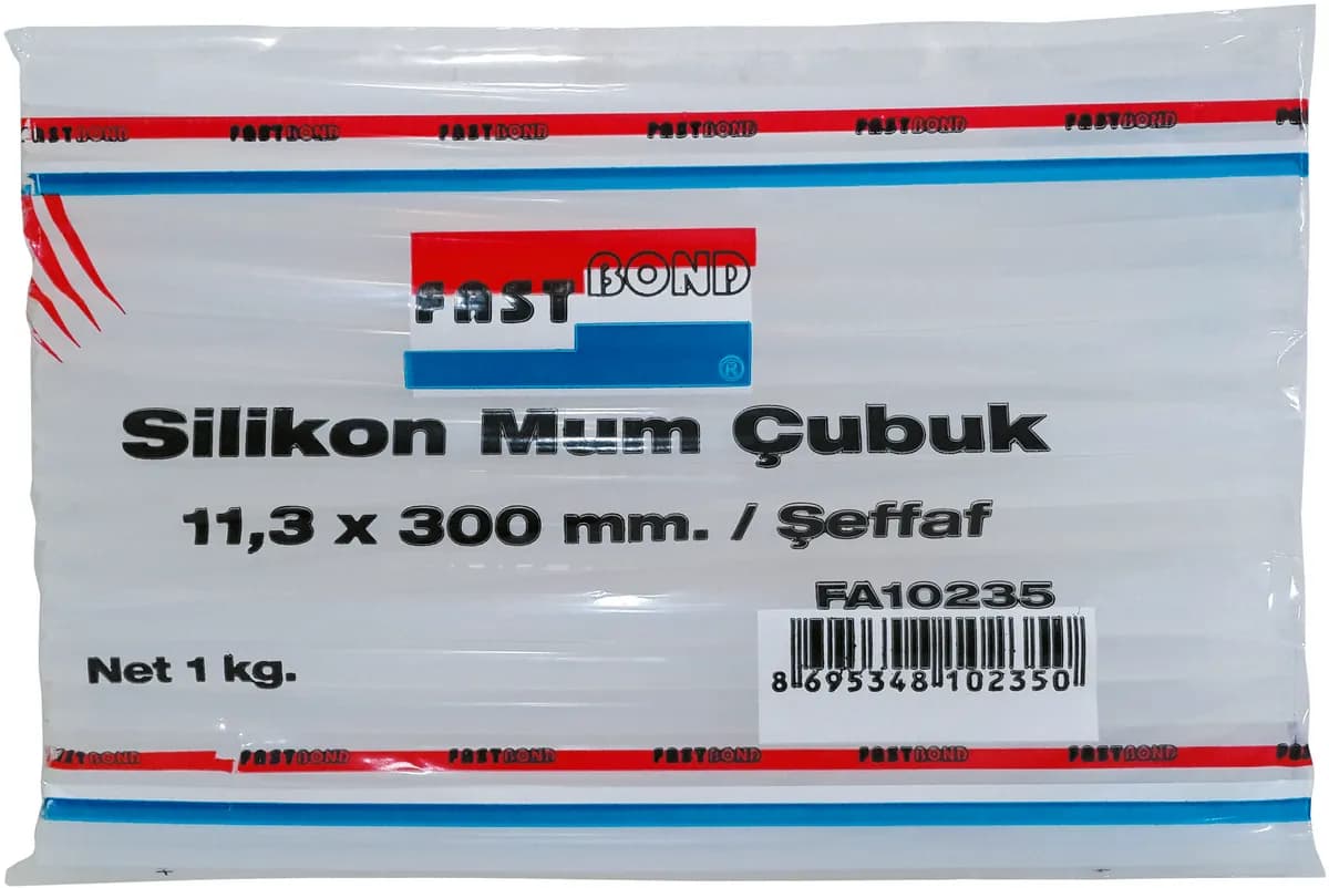 Fastbond FA10235 Şeffaf Kalın Silikon Mum Çubuk thumbnail 2