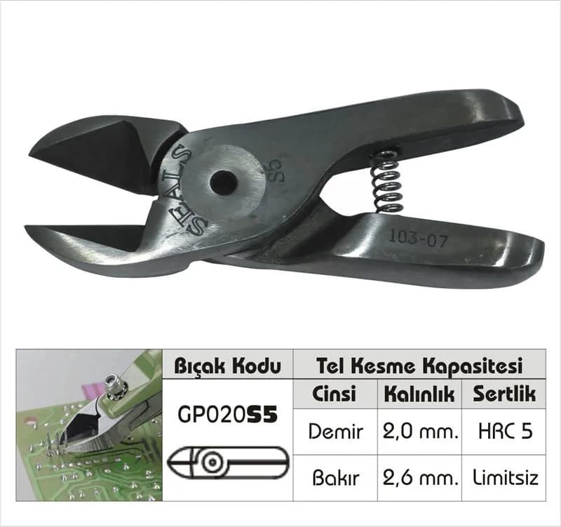 Gison GP020S5 Yan Keski Yedeğ 020S5 Gison