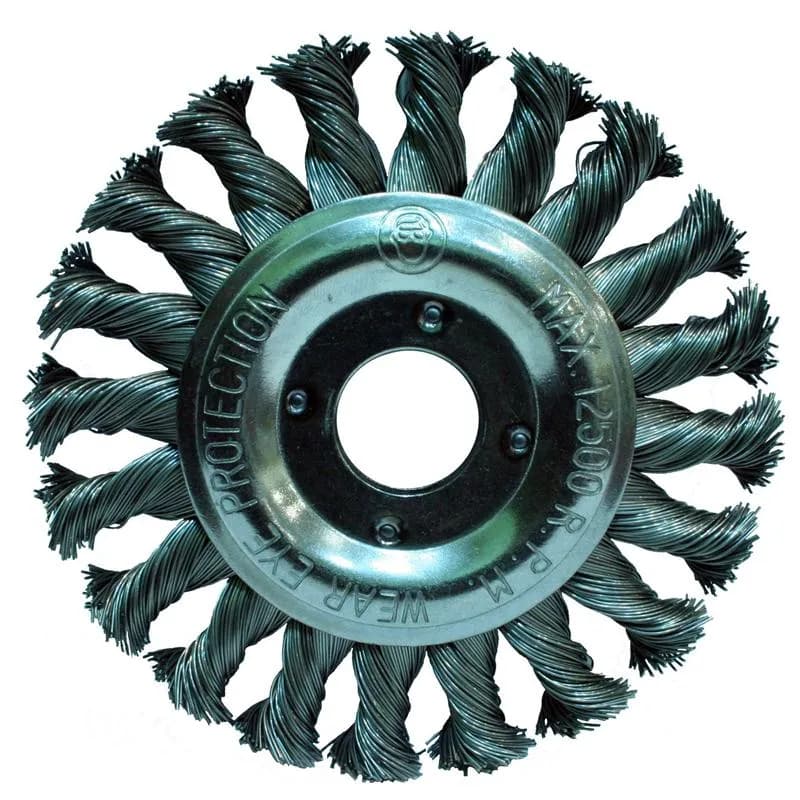 Hawk HA10155 Gri Burma Telli Daire Fırça 115 Mm