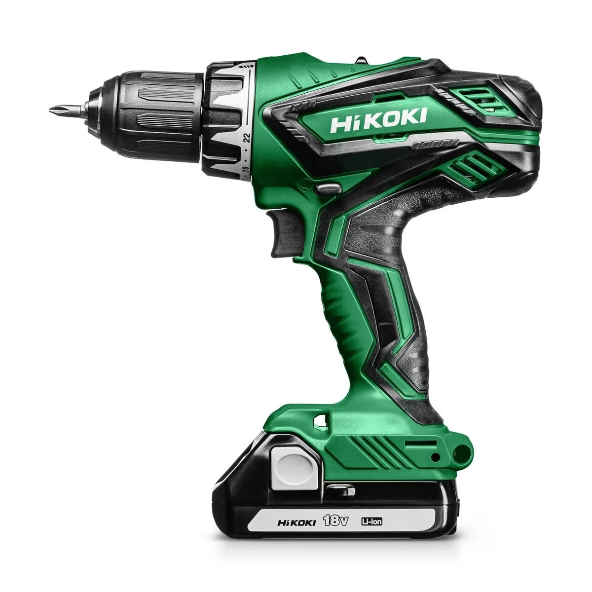 HiKOKI DS18DJL 18V 3.0 AH 53 NM AKÜLÜ DARBESİZ MATKAP VİDALAMA