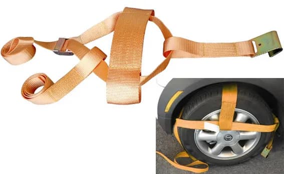 Junkaung JK09413 Oto Tekerlek Bağlama Kayışı