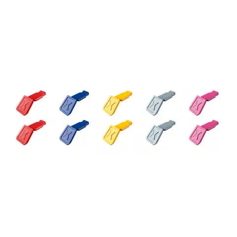 Knipex 006110CV01 Colorcode Klipsleri 10 Adet