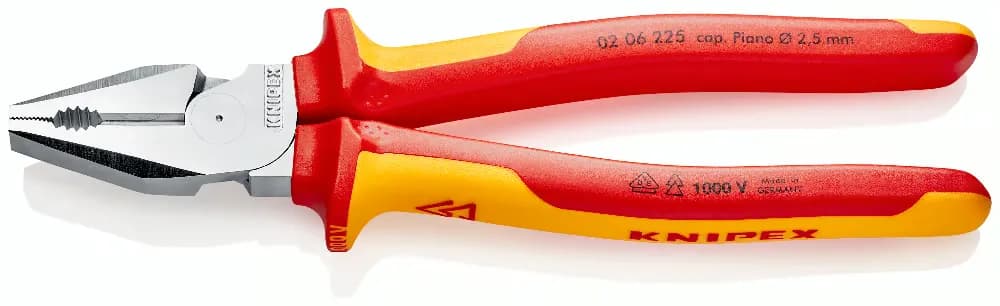 Knipex 0206225 Ağır Tip Kombine Pense Vde