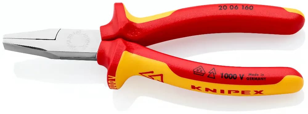 Knipex 2006160 20 06 160 Vde Yassı Ağız Kargaburun