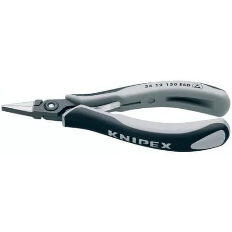 Knipex 3412130ESD Hassas Elektronikçi Kargaburun ESD