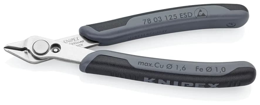 Knipex 7803125ESD 78 03 125 ESD Süper Knips Yan Keski