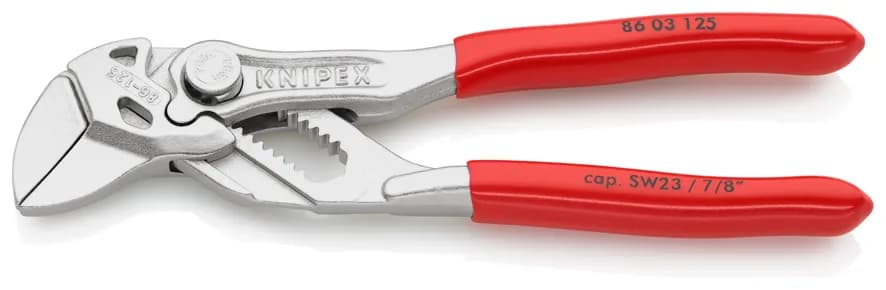 Knipex 8603125 Düz Çene Ayarlı Pense 125 Mm