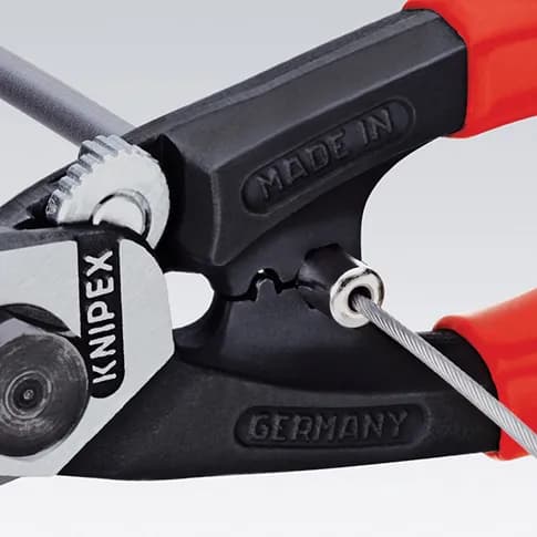 Knipex 9561190 Çelik Tel Kesme 190 Mm thumbnail 2