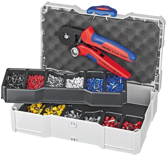 Knipex 979009 Çantalı Papuç Sıkma Seti