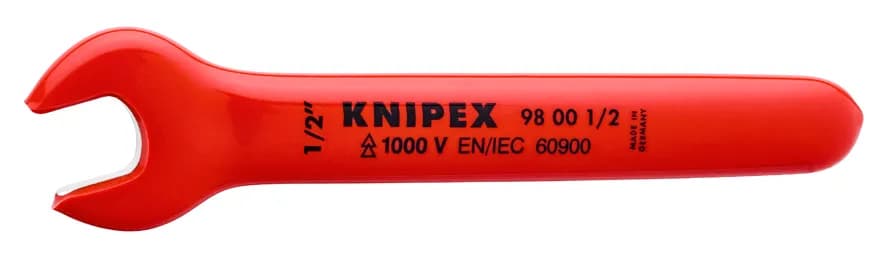 Knipex 98001/4 98 00 1/4 Tek Ağız Anahtar