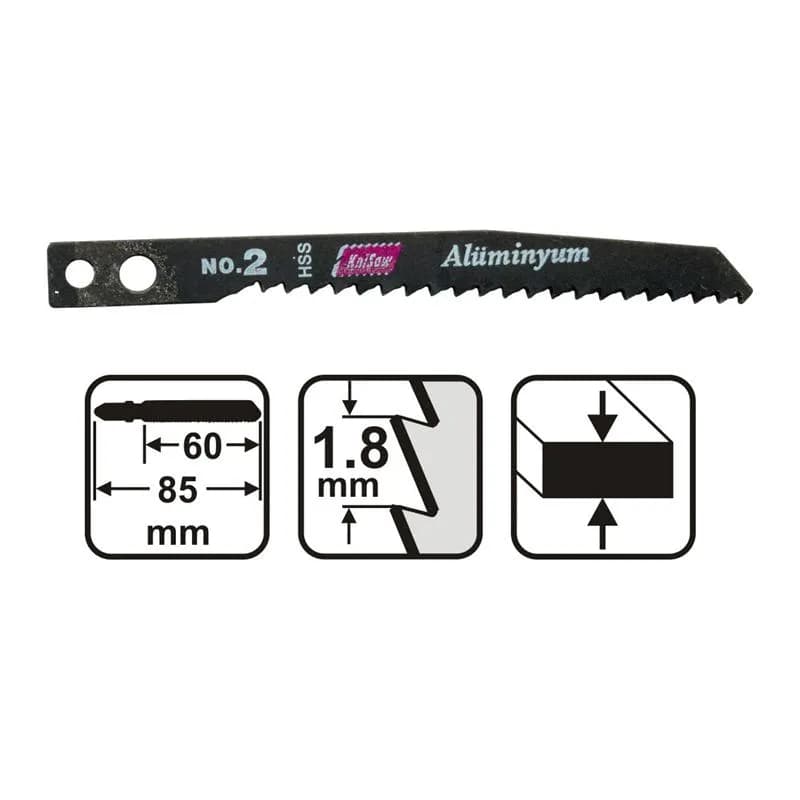 Knisaw KS51702 5 Li Dekupaj Testere Bıçağı 21 Diş