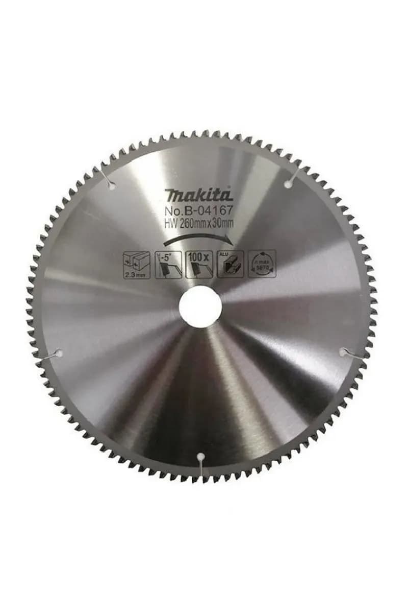 Makita B-04167 Alüminyum Kesim Daire Testere 260x100 Diş