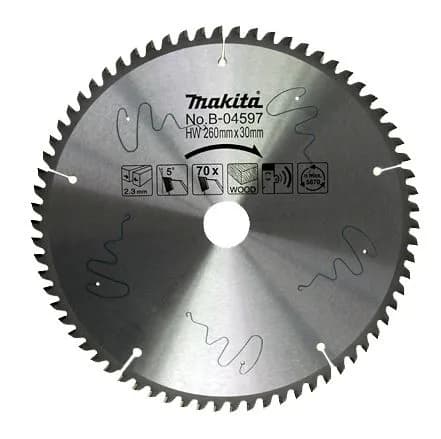 Makita B-04597 Ahşap Daire Testere 260x70 Diş