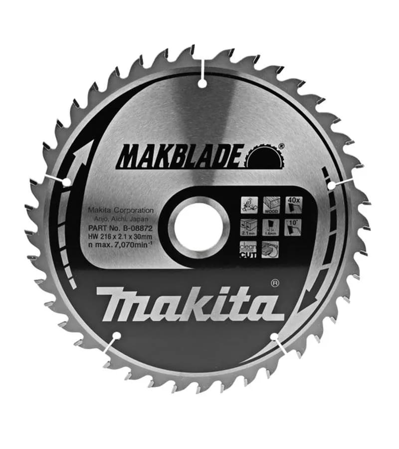 Makita B-08872 Ahşap Daire Testere 216x40 Diş