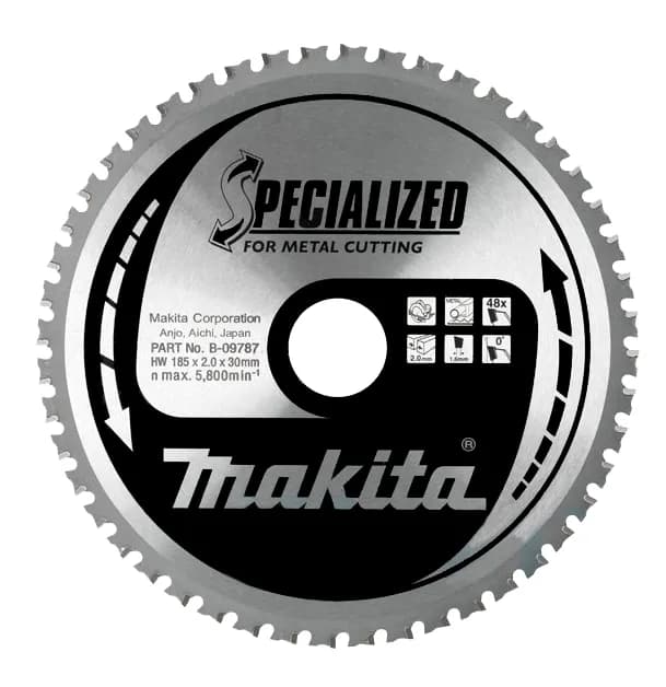 Makita B-09787 Metal Kesme Daire Testere 185x48 Diş
