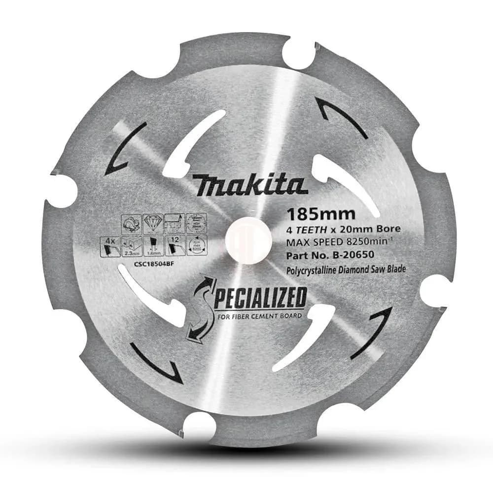 Makita B-20650 Fibercement Kesim Daire Testere 185x4 Diş