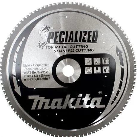 Makita B-23123 Metal Kesme Daire Testere 305x100 Diş