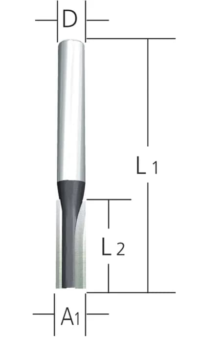 Makita D-09260 Freze Bıçağı 6x8 Mm thumbnail 2