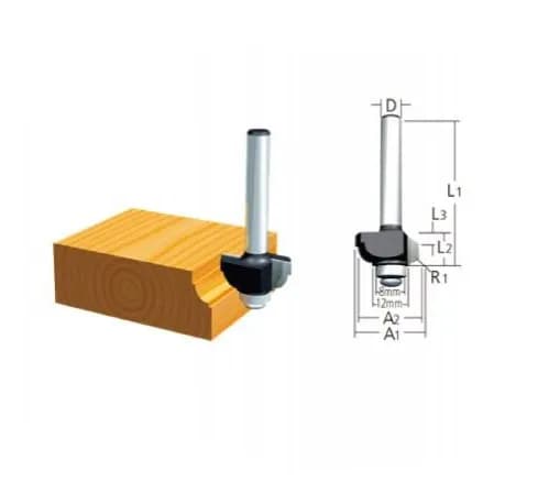 Makita D-09569 Freze Bıçağı 6x26 Mm