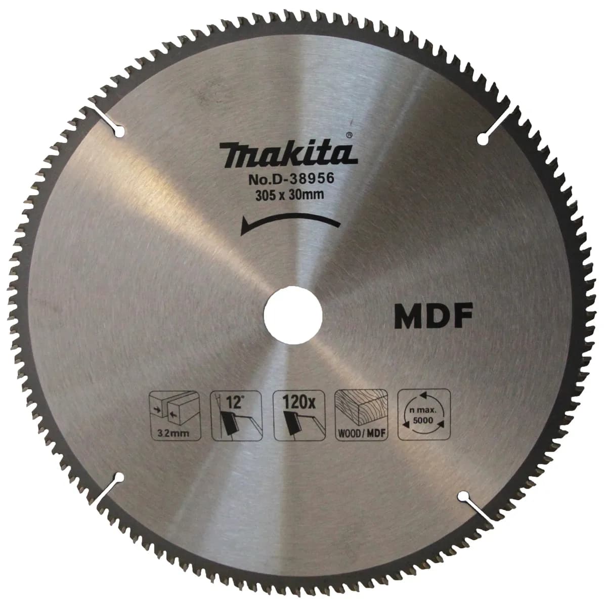 Makita D-38956 Ahşap Kesim Daire Testere 305x120 Diş