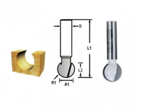 Makita D-48131 Freze Bıçağı 8x15.9 Mm