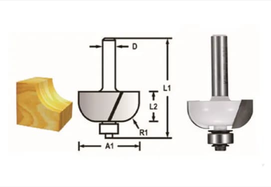 Makita D-48620 Freze Bıçağı 8x28.6 Mm