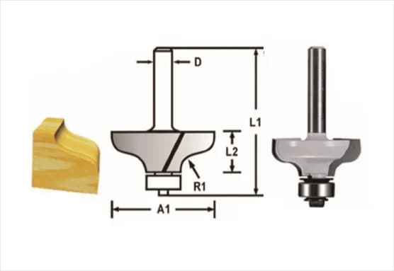 Makita D-48773 Freze Bıçağı 8x31.8 Mm