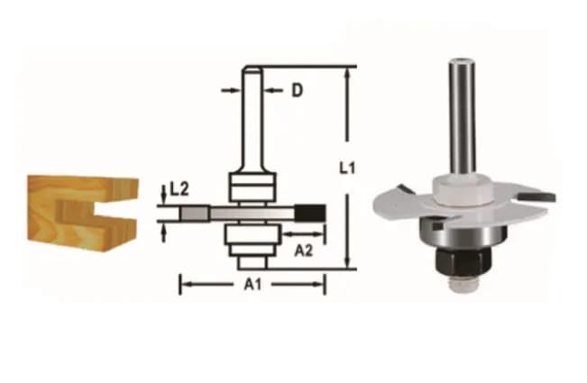 Makita D-48991 Freze Bıçağı 8x47.6 Mm